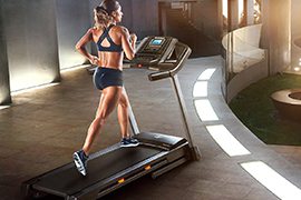NordicTrack T 6.5 S Treadmill w/ 5 Backlit Display, Folding Space-saver Design & 20 Built-in Workouts