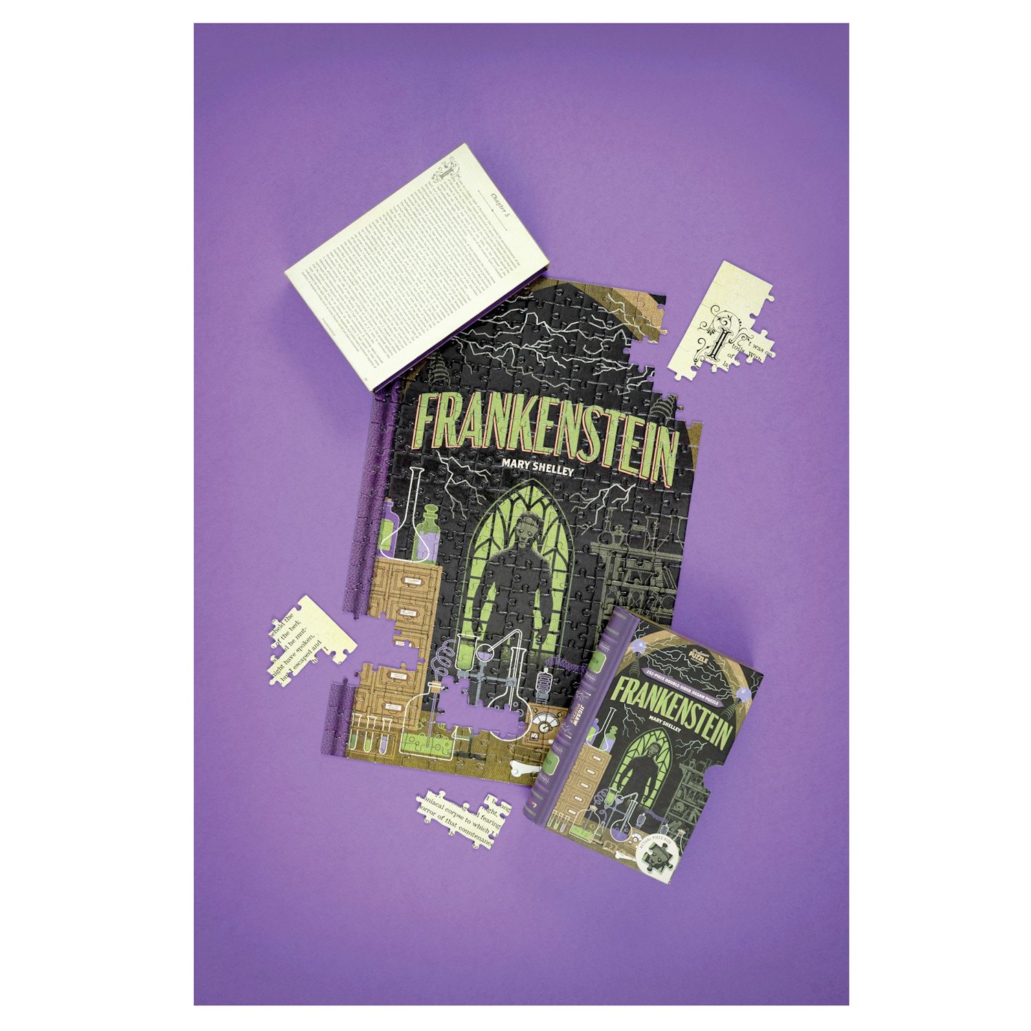 Frankenstein Two-Sided Puzzle