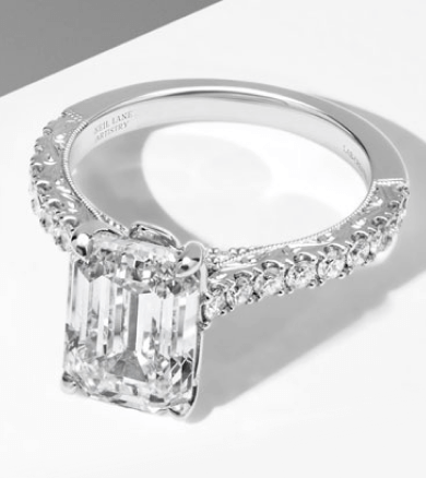 Image showcasing A stunning Diamond Engagement Ring.