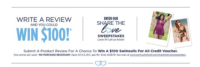 Enter Our Share The Love Sweepstakes