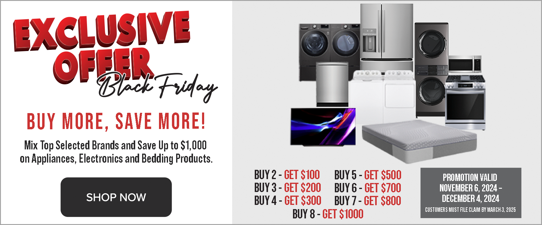 RCW Black Friday Combined Offers Stripe