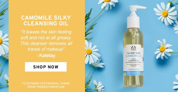 Camomile Silky Cleansing Oil: Shop Now