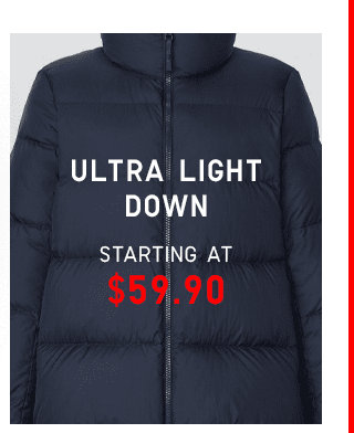 ULTRA LIGHT DOWN