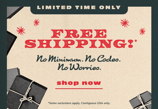 Free Shipping