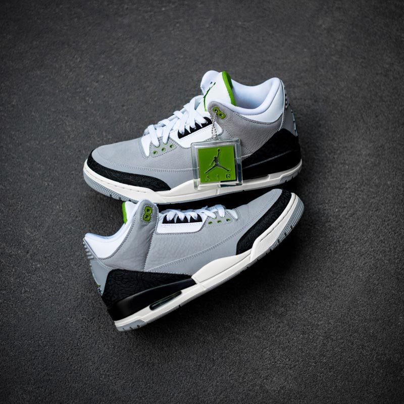 Jordan 3 tinker shop chlorophyll