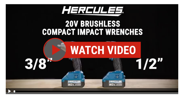 20v Brushless Cordless 1/2 in. & 3/8 in Compact 3-Speed Impact Wrenches - Video