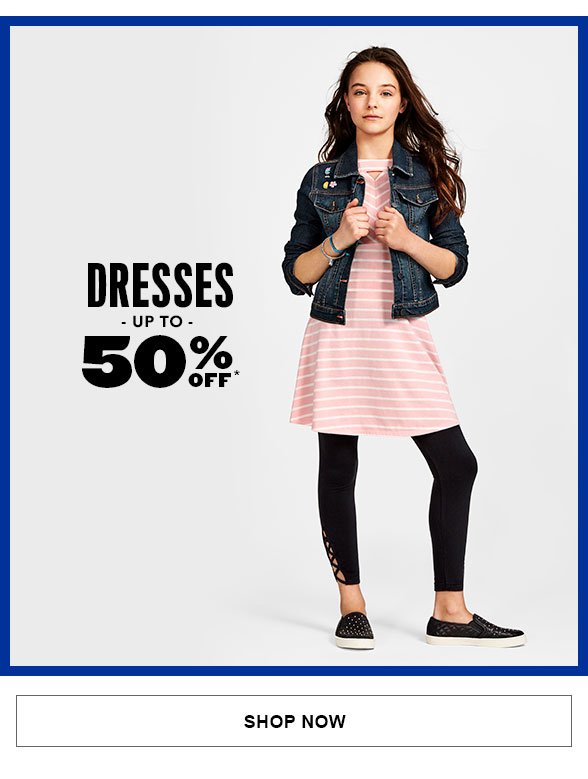 Dresses Up to 50% Off