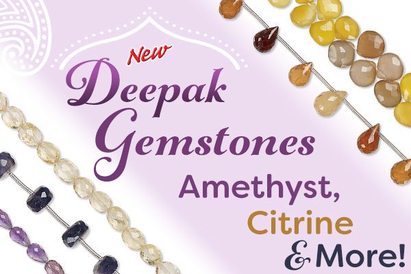 New Deepak Gemstone Beads