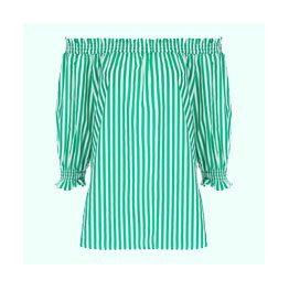 Green stripe bardot