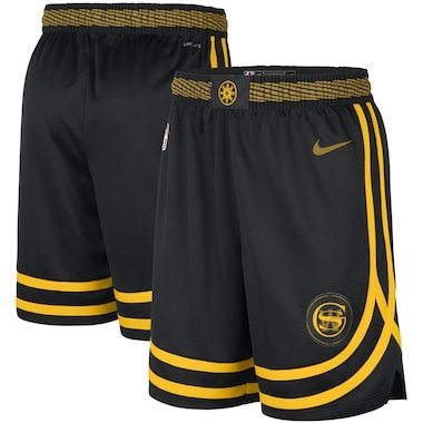  Nike Black 2023/24 City Edition Swingman Shorts