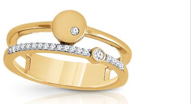 Yellow Gold Diamond Ring
