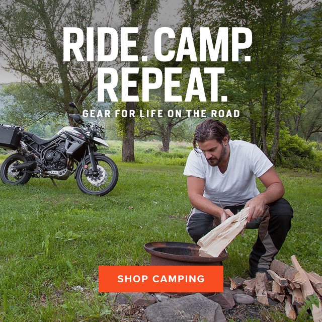 Ride. Camp. Repeat. Gear For Life On The Road - Shop All