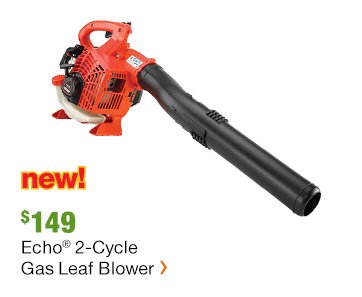 NEW $149 ECHO 2-CYCLE GAS LEAF BLOWER