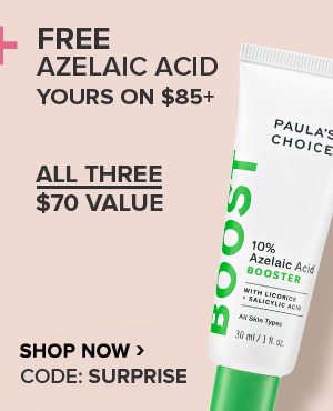 Free Azelaic Acid Yours On $85+ | All Three $70 Value