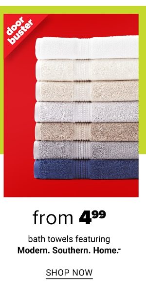 From 2.99 Bath Towels feat. Modern. Southern. Home. - Shop Now