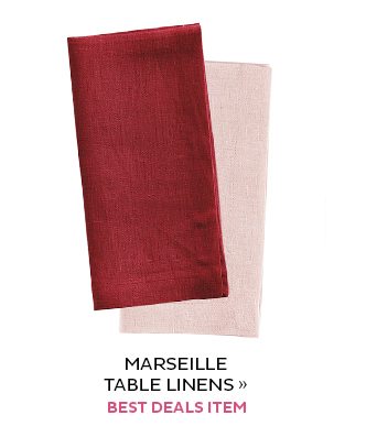 Marseille Table Linens