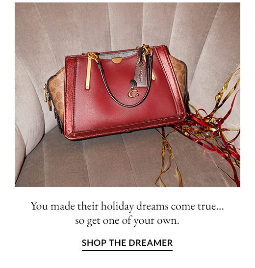 You made their holiday dreams come true... so get one of your own. SHOP THE DREAMER.