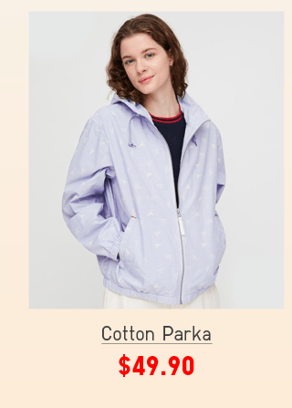 BANNER4 PDP3 - WOMEN COTTON PARKA