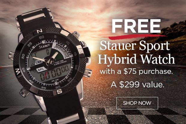 Free Sports Hybrid Watch w/$75 Purchase