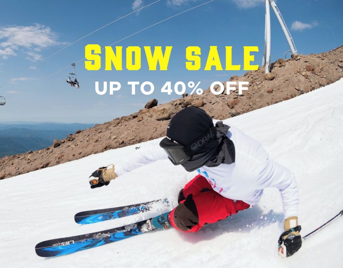 Snow sale | Up to 40% off