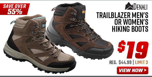 Denali Trailblazer Men's or Women's Hiking Boots