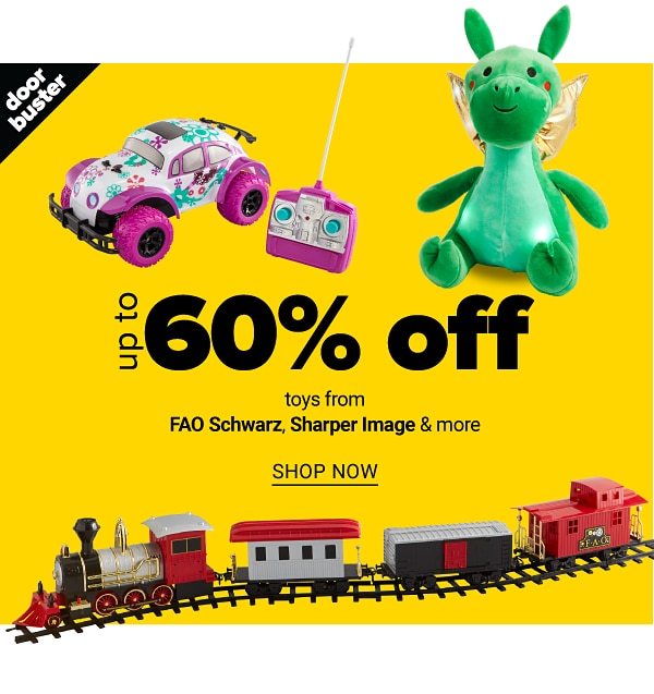 Up to 50% off Toys from FAO Schwarz, Sharper Image and more - Shop Now