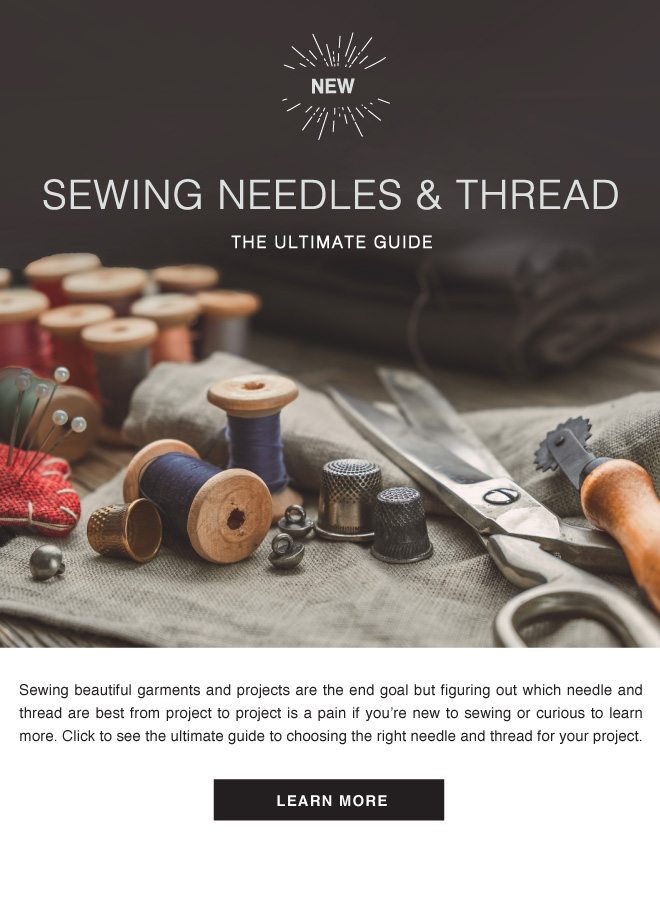 SEWING NEEDLE & THREAD GUIDE