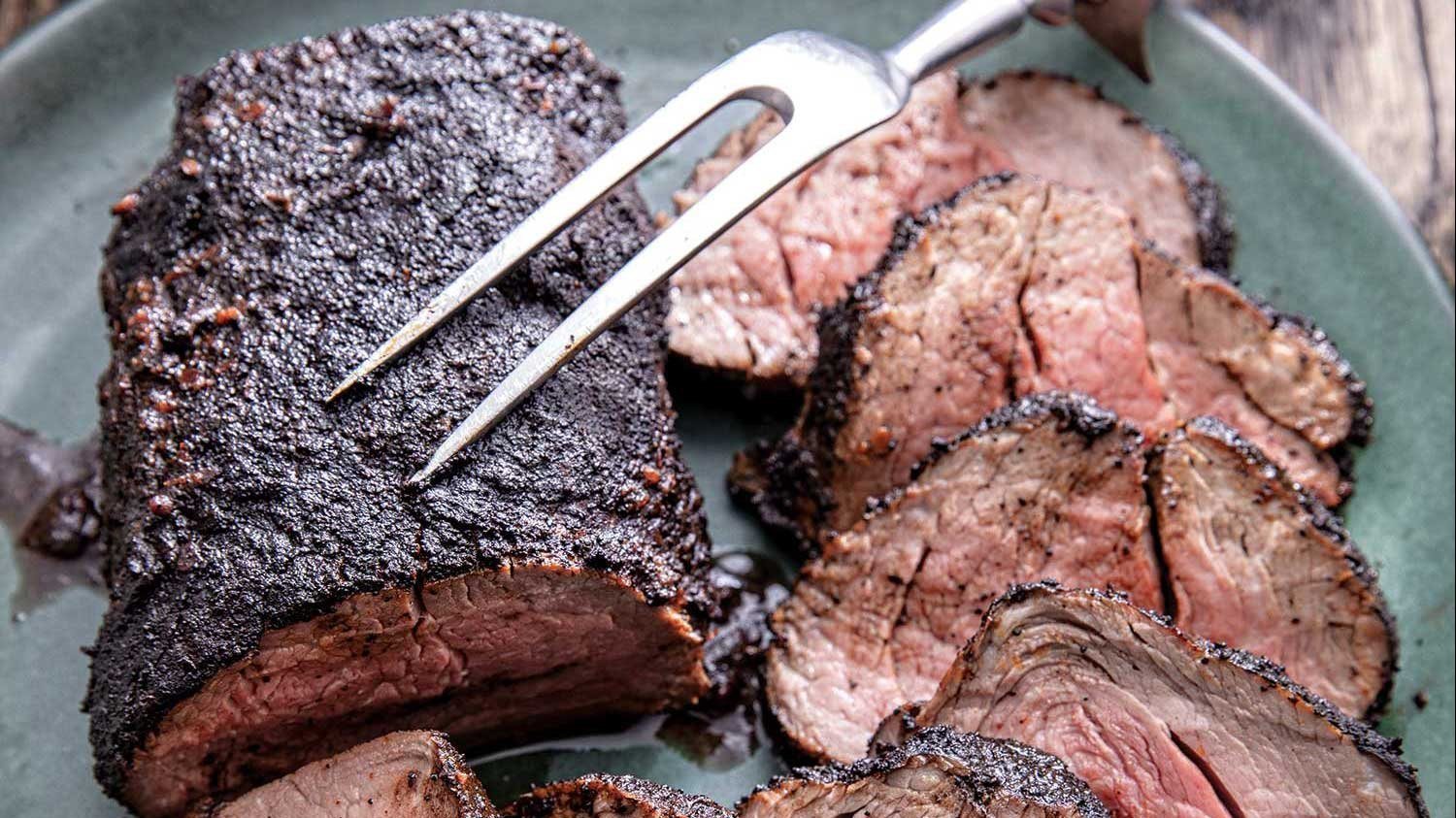 Coffee-Crusted Tenderloin