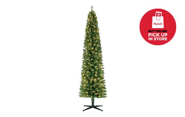 7 ft. Pre-Lit Pencil Tree