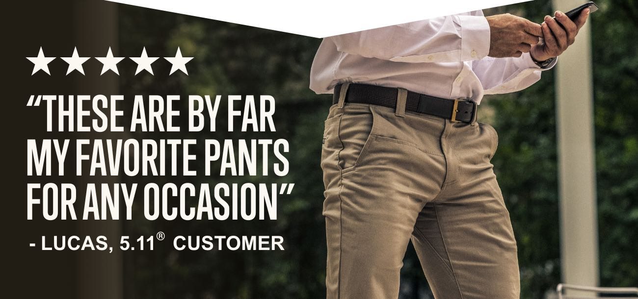 “THESE ARE BY FAR MY FAVORITE PANTS FOR ANY OCCASION”