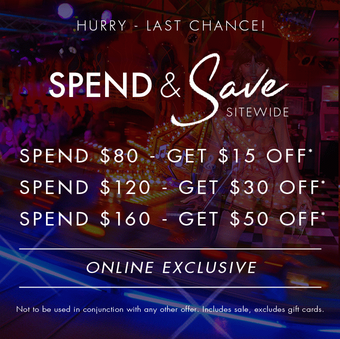 Hurry Spend & Save Ends Tomorrow 