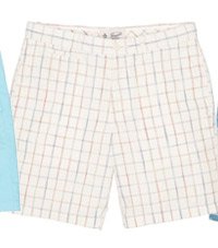 P55 SPACE DYE PLAID SHORT