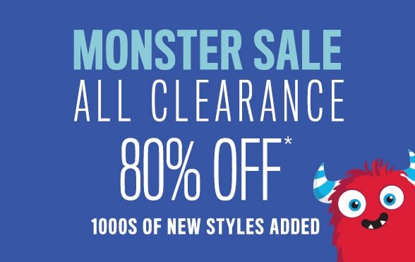 80% off Clearance