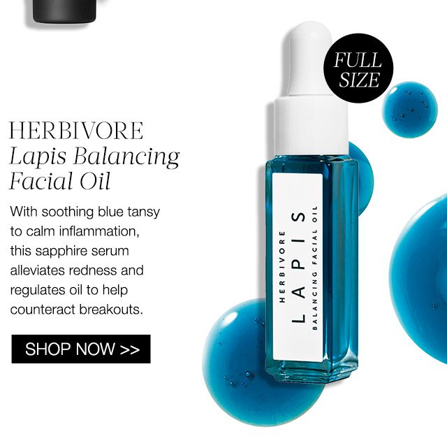 Herbivore Lapis Balancing Facial Oil