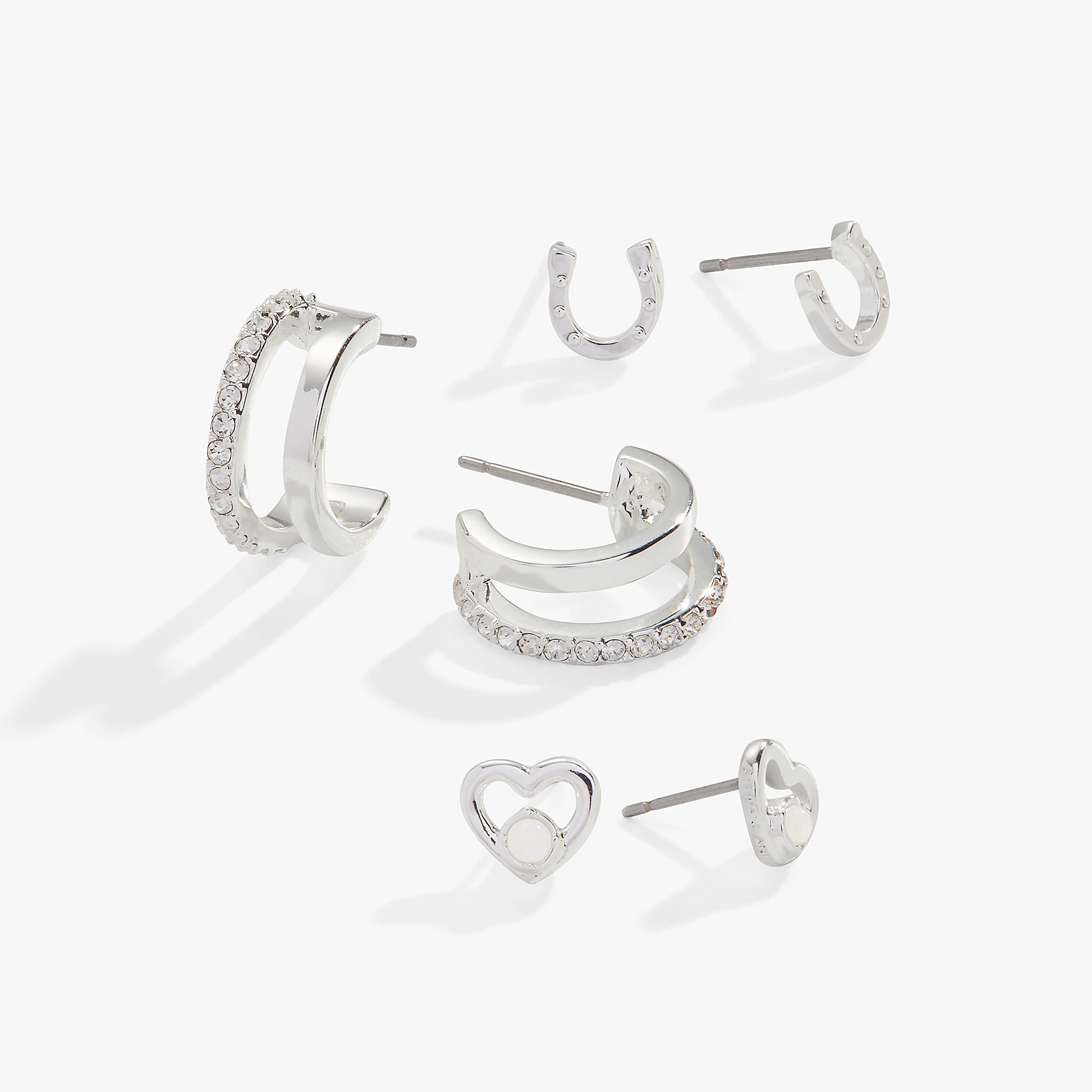 Love + Luck Earrings, Set of 3