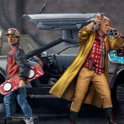 Back to the Future Collectibles from Iron Studios
