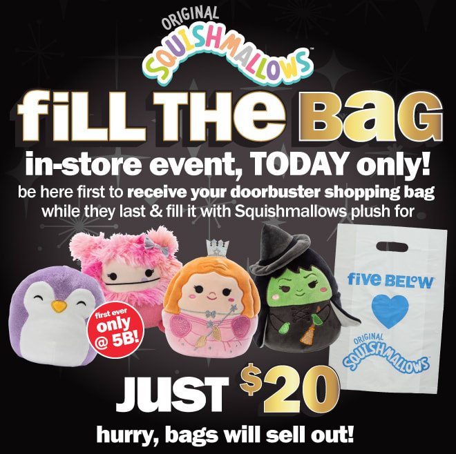 fill the bag in-store event