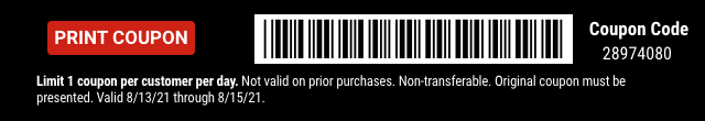 15% off Pumps - Barcode