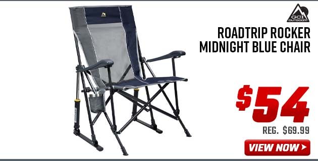 gci outdoor roadtrip rocker midnight blue chair