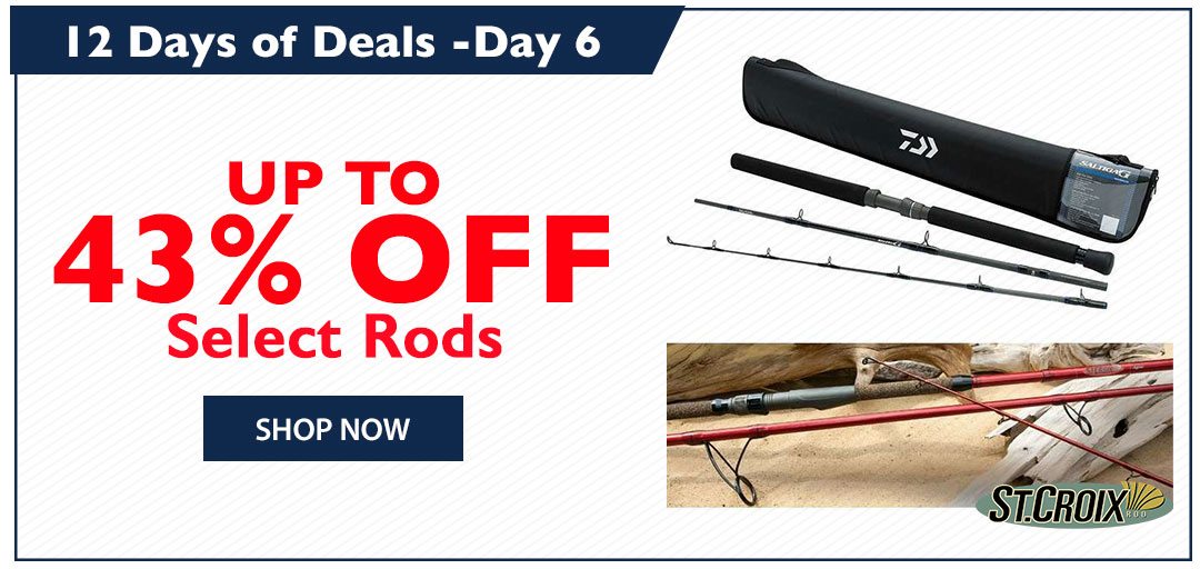 Up to 43% OFF Select Rods