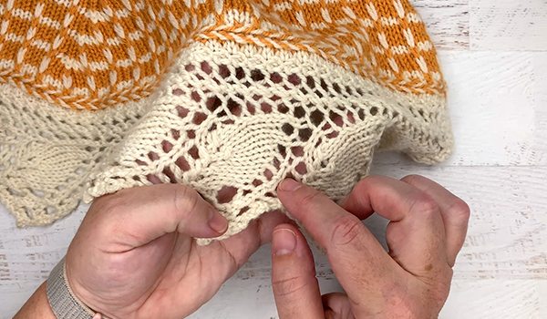 How to Knit Eyelets