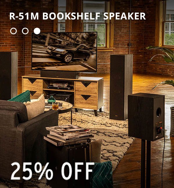 R-51M BOOKSHELF SPEAKER - 25% OFF