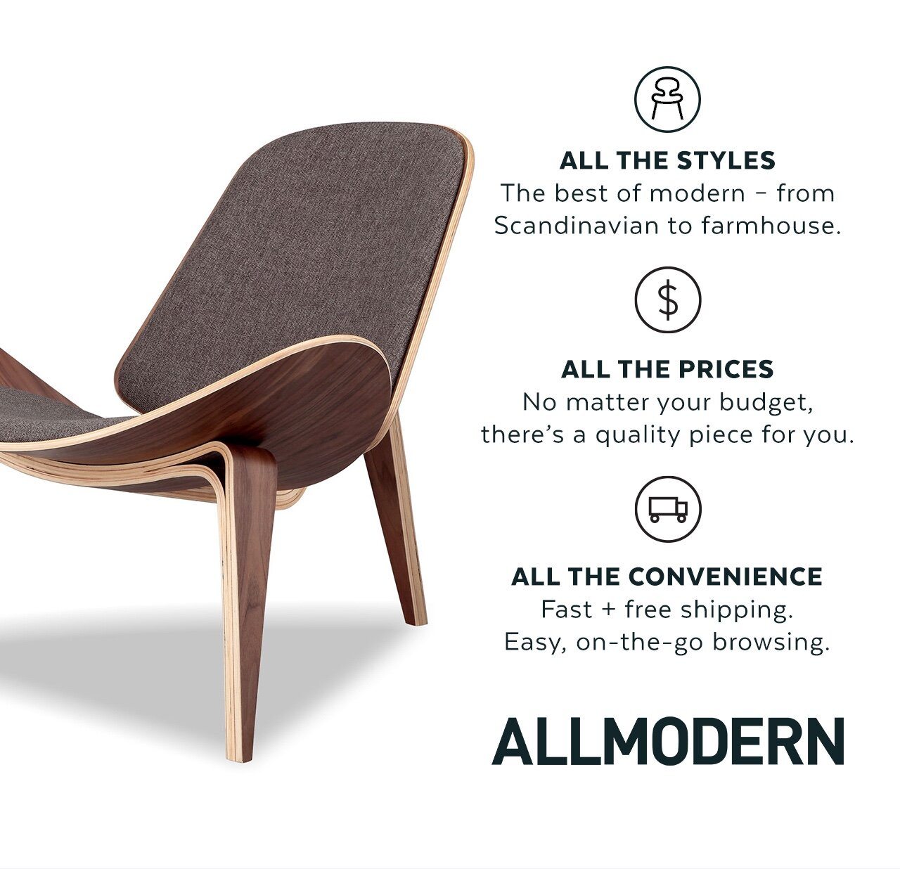 AllModern: All the Styles, All the Prices, All the Convenience