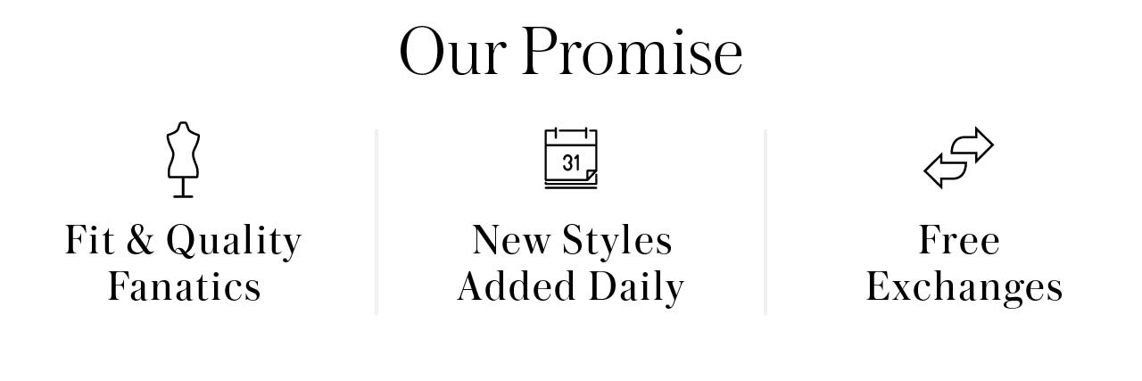 Our Promise