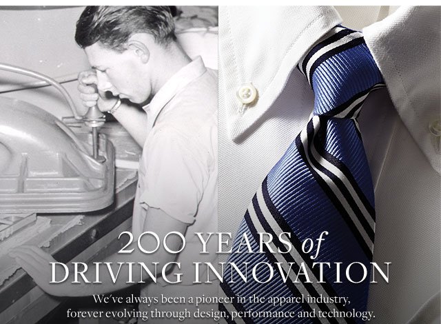 200 YEARS OF DRIVING INNOVATION