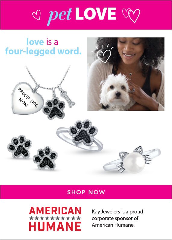 Pet Love, love is a four-legged word. Shop Now