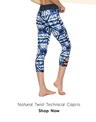 Tertiary Bottom - Natural Twist Technical Capris