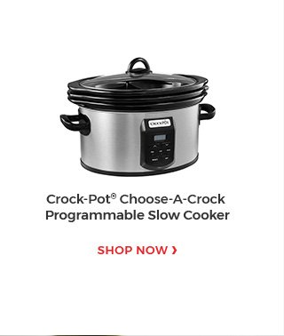 Crock-Pot(R) choose-A-crock programmable Slow Cooker shop now