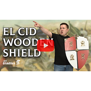 El Cid Wooden Shield