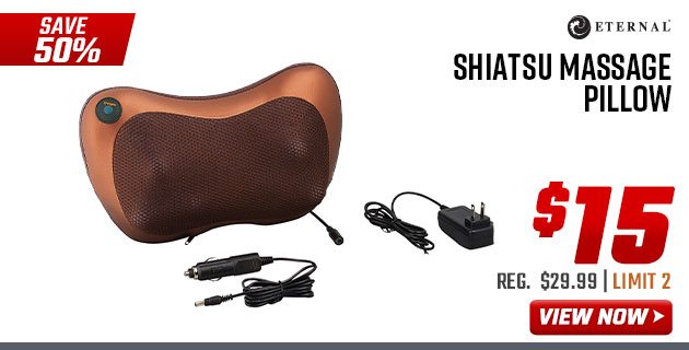 Eternal Shiatsu Massage Pillow